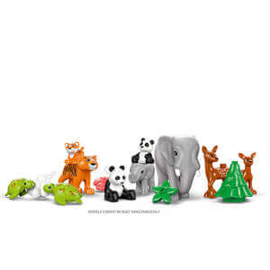 Lego Duplo 3in1 Wild Animal Families Toy Set 10446